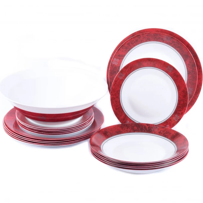 Набор столовый LUMINARC ESSENCE RUBIS 19 предметов N4492 Набор столовый LUMINARC ESSENCE RUBIS 19 предметов N4492